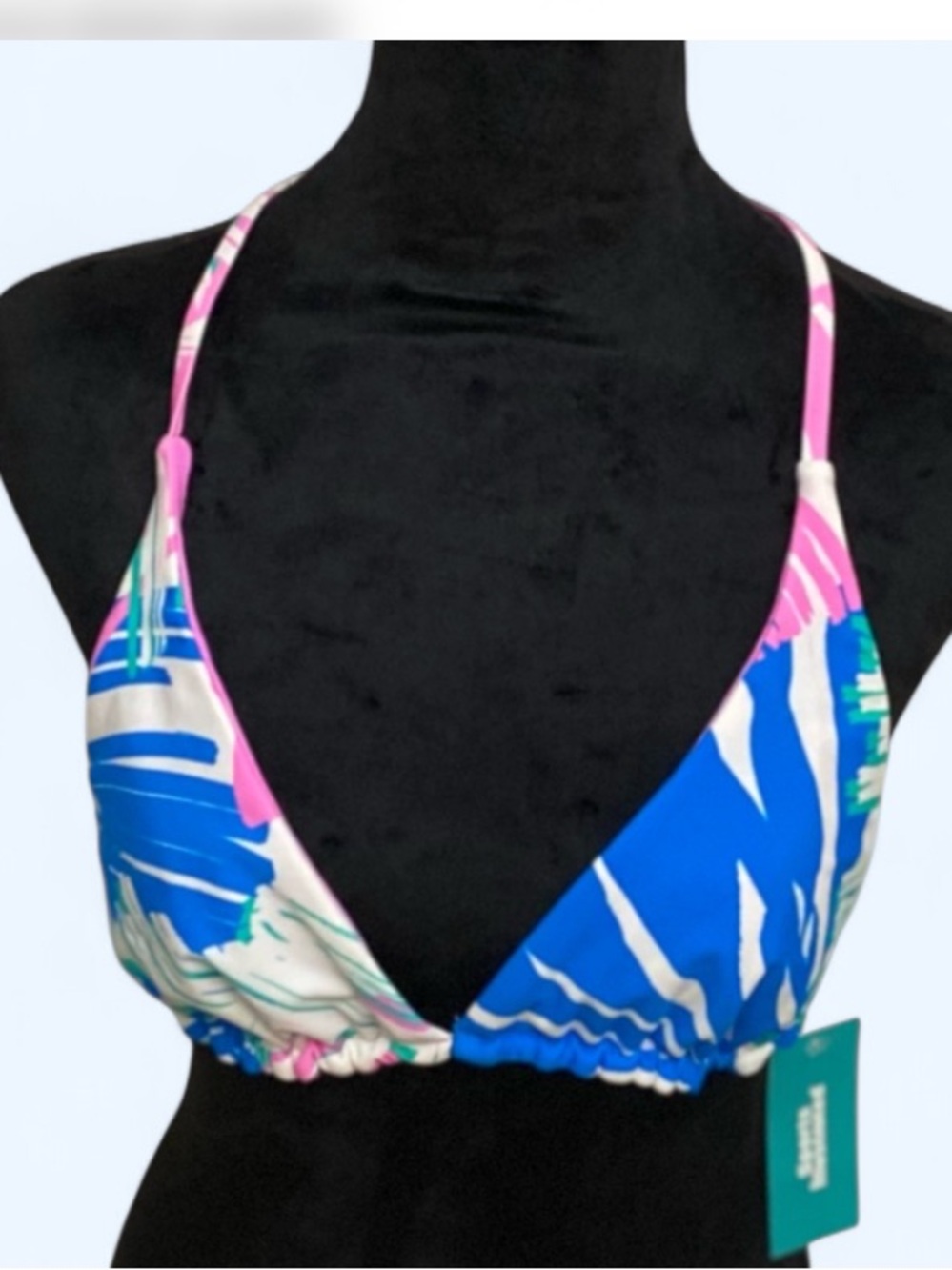 Sports Illustrated Women's Multiway Convertible Triangle Bikini Top